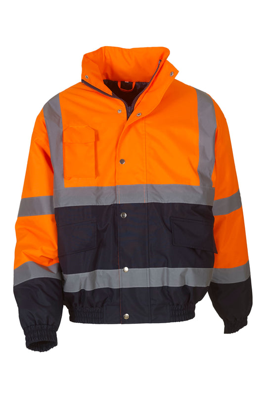 Yoko Hi Vis 2 Tone Bomber Jacket