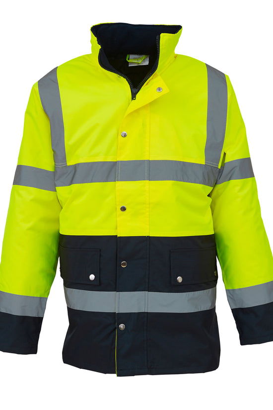 Yoko Hi-Vis 2 Band Two Tone Jacket