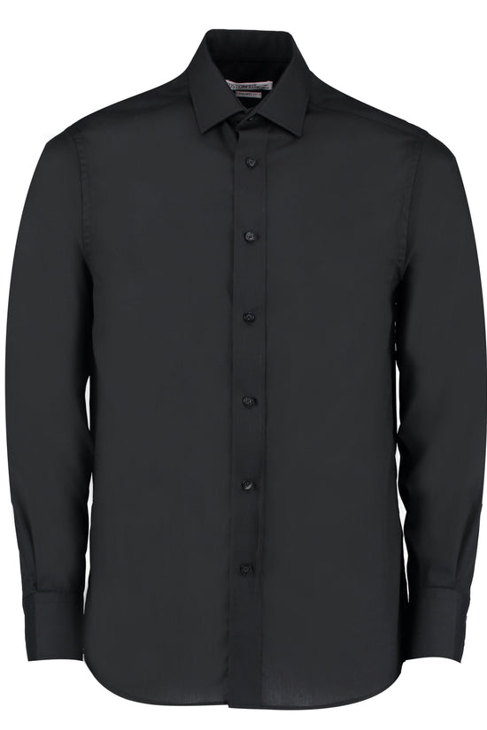 Kustom Kit Men LS Tailored Busines Shirt