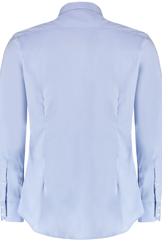 Kustom Kit Mens LS Stretch Oxford Shirt