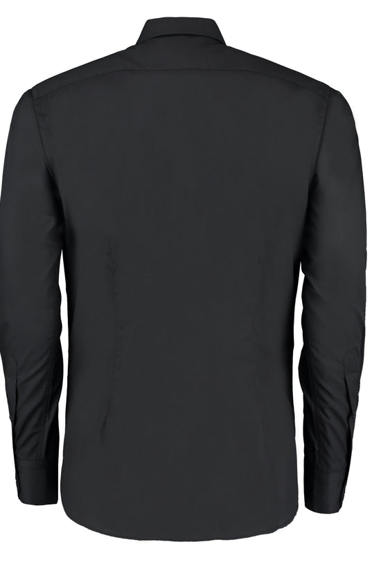 Kustom Kit Mens LS Slim Business Shirt