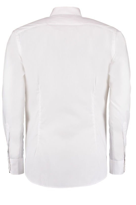 Kustom Kit Mens LS Slim Business Shirt
