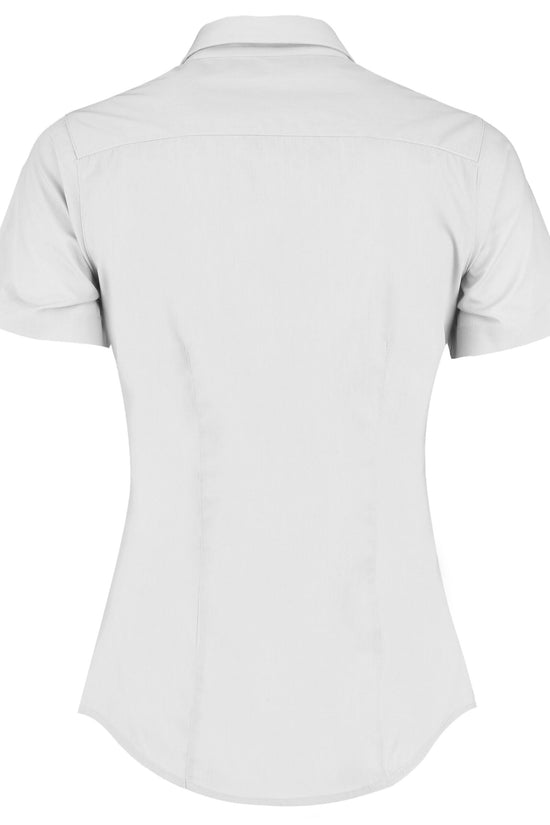 Kustom Kit Lady SS Tailored Poplin Shirt