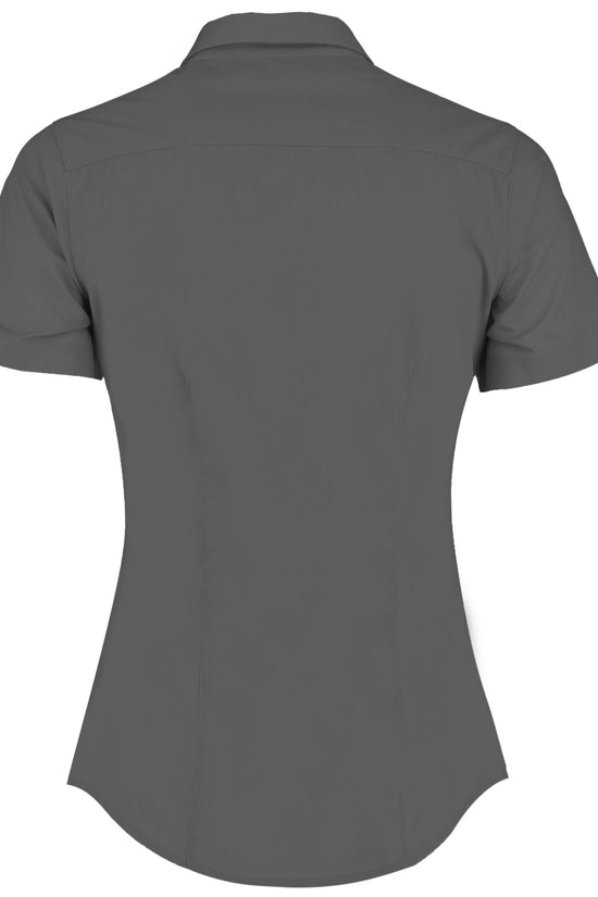 Kustom Kit Lady SS Tailored Poplin Shirt