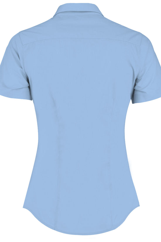 Kustom Kit Lady SS Tailored Poplin Shirt