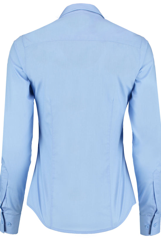 Kustom Kit Lady LS Tailored Poplin Shirt