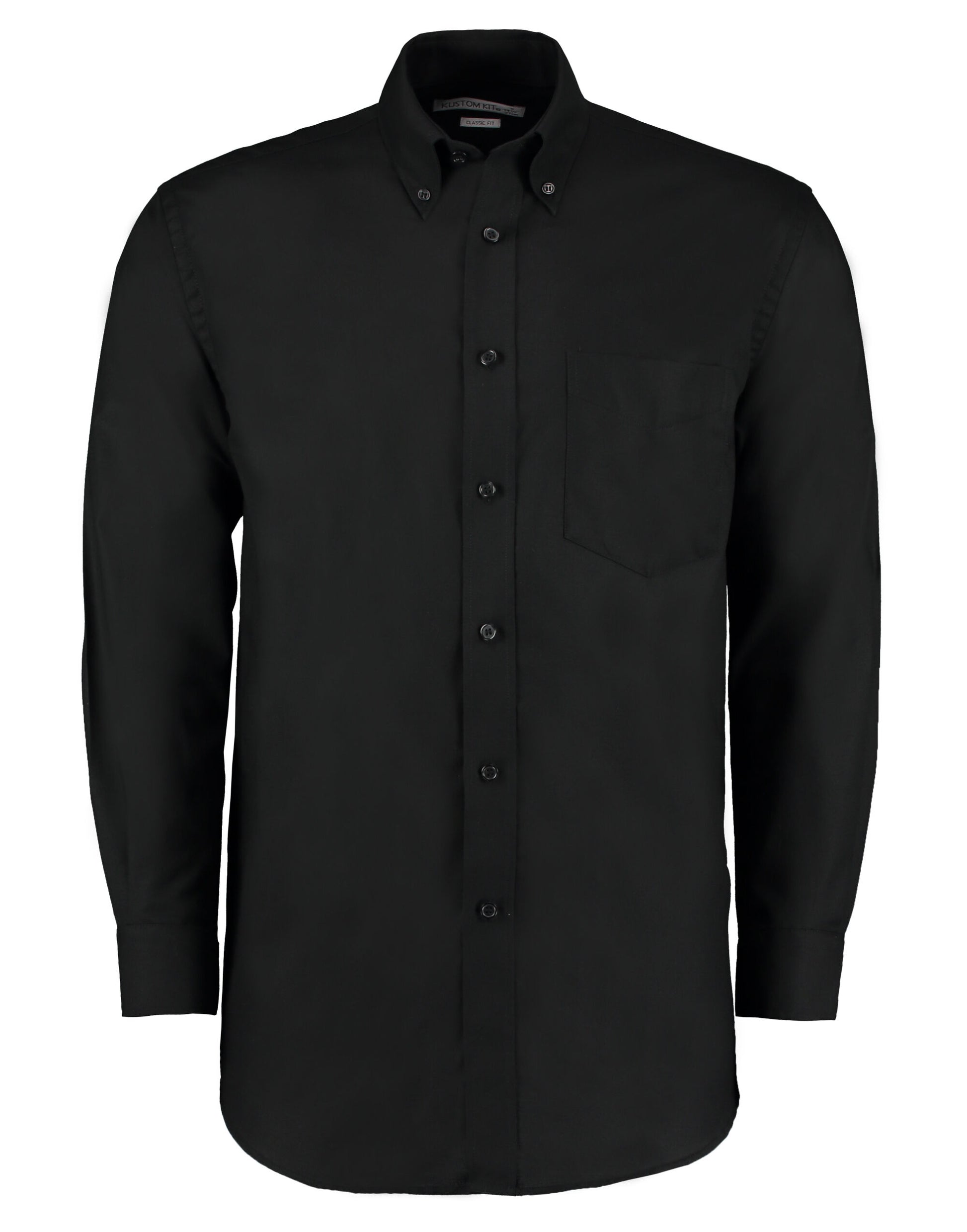 Kustom Kit Men LS Classic Workwear Shirt