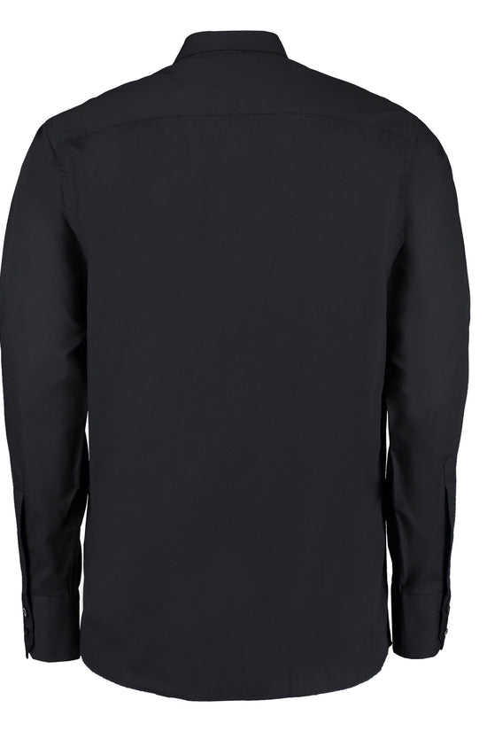 Kustom Kit Mens LS Tailored City Shirt