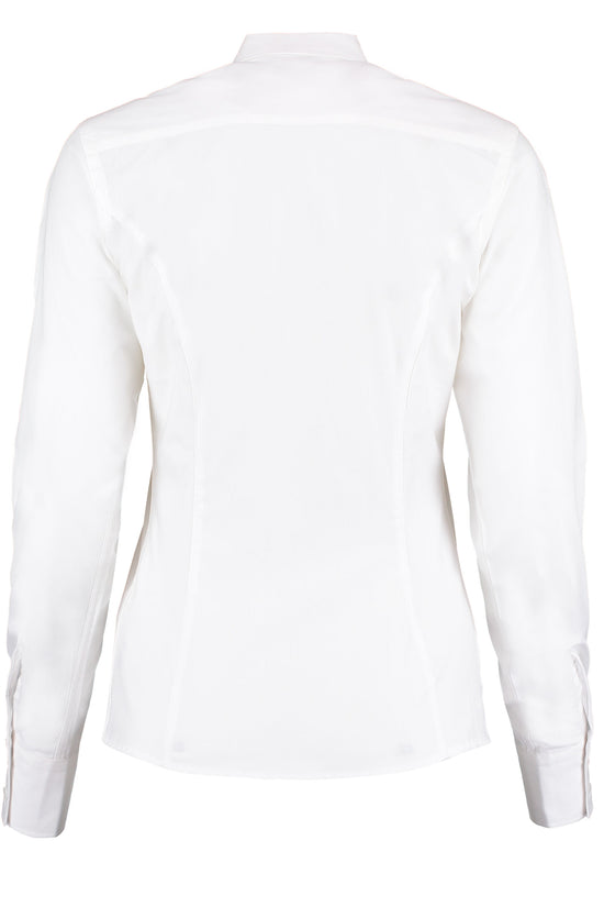 Kustom Kit Ladies LS Tailored City Shirt