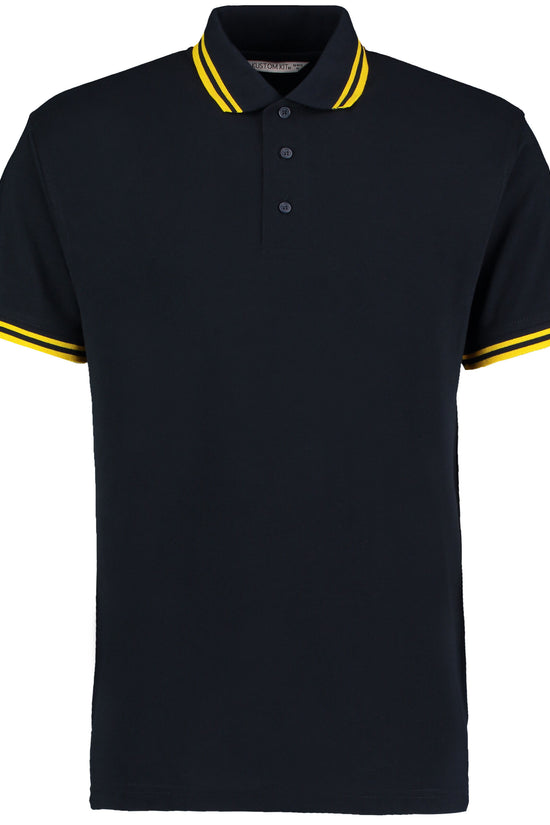 Kustom Kit Mens Tipped Collar Polo
