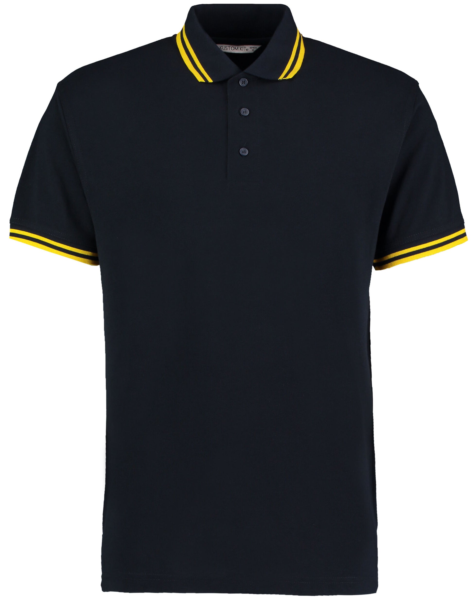 Kustom Kit Mens Tipped Collar Polo