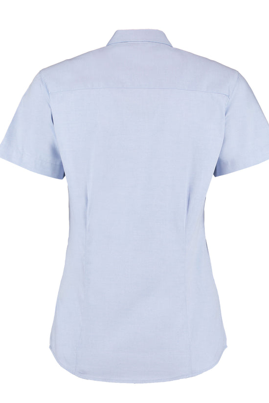 Kustom Kit Lady SS Tailored Oxford Shirt