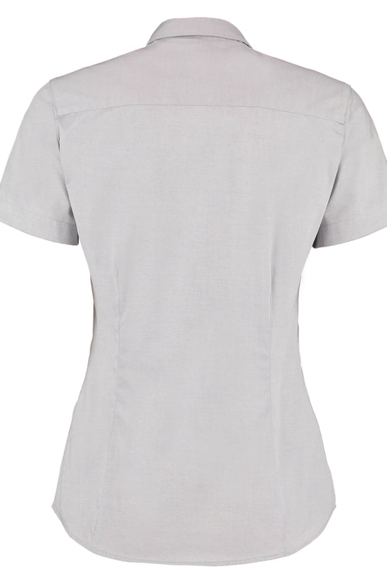 Kustom Kit Lady SS Tailored Oxford Shirt