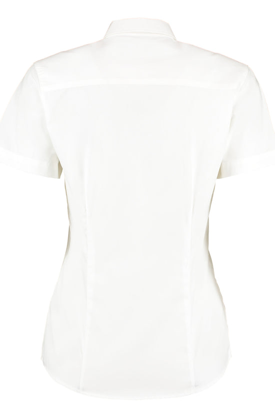 Kustom Kit Lady SS Tailored Oxford Shirt