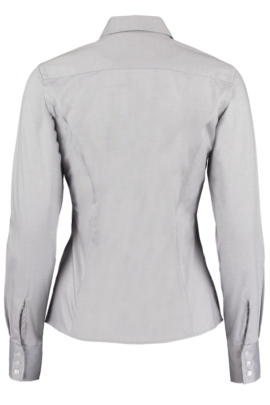 Kustom Kit Lady LS Tailored Oxford Shirt