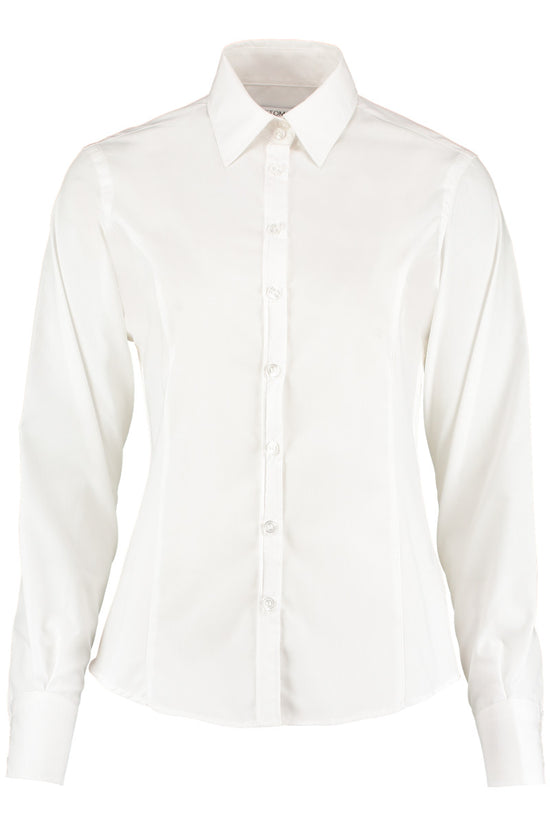 Kustom Kit Lady Tailor LS Business Shirt