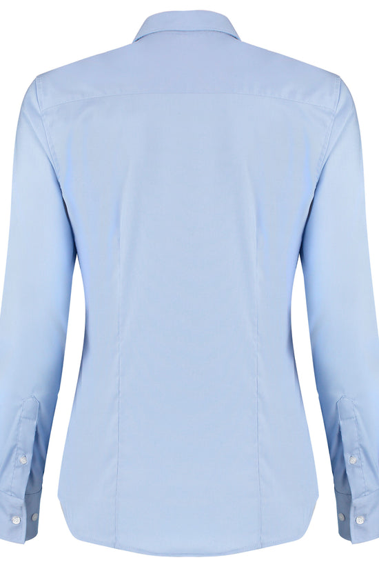 Kustom Kit Lady LS Stretch Oxford Shirt