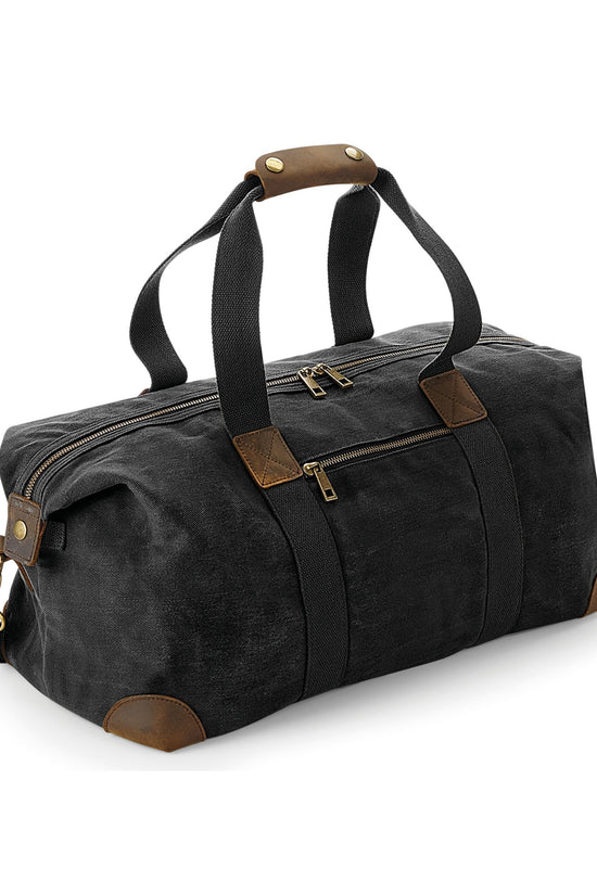 Quadra Heritage Washed Canvas Holdall