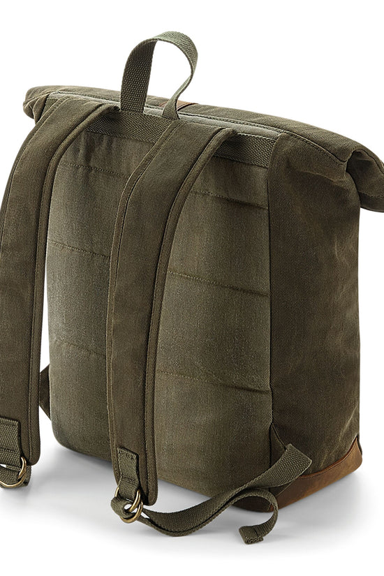 Quadra Heritage Waxed Canvas Backpack