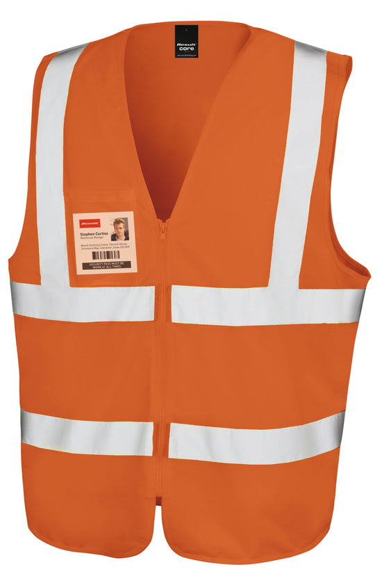 Result Safe-Guard Zip Safety Tabard