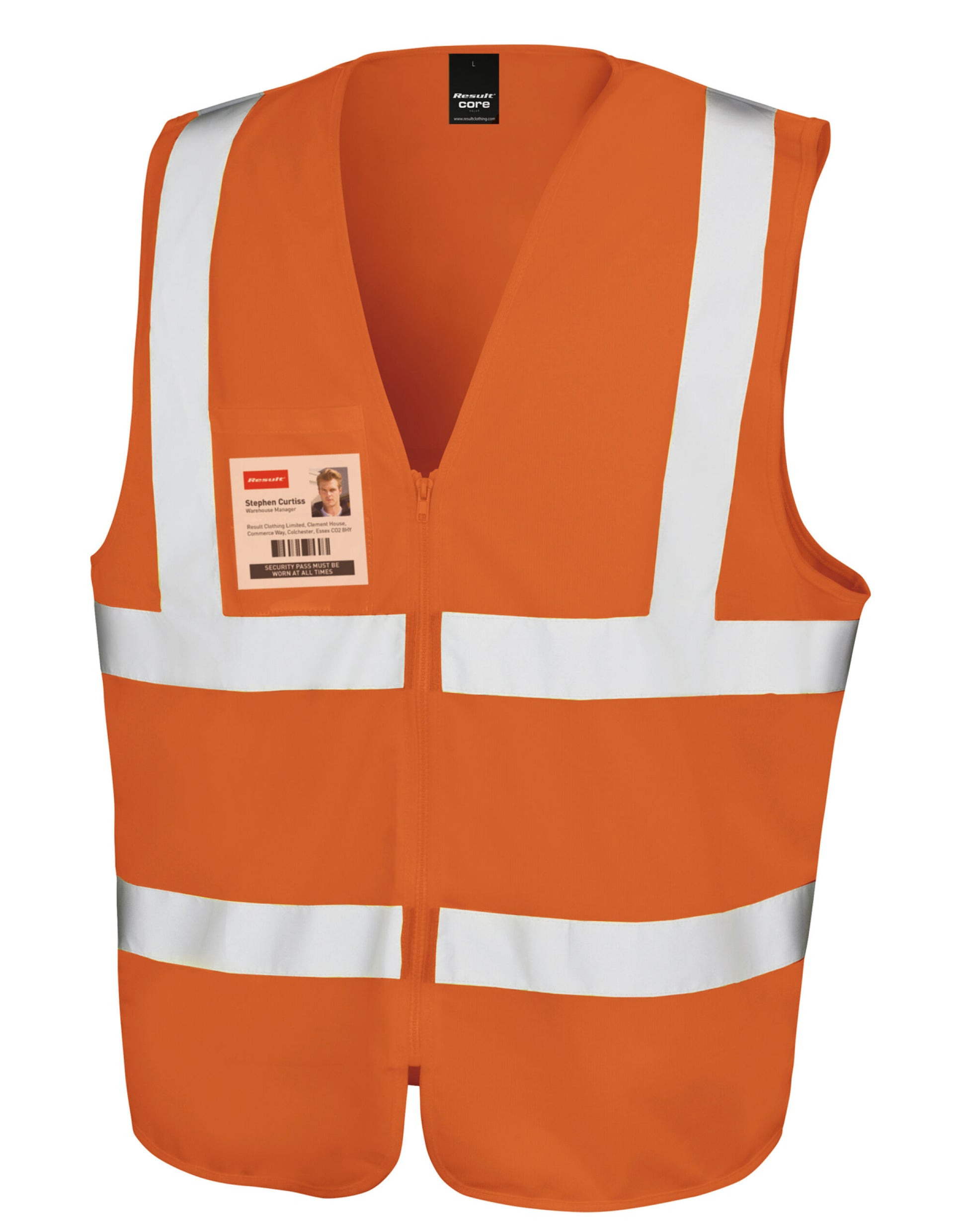 Result Safe-Guard Zip Safety Tabard