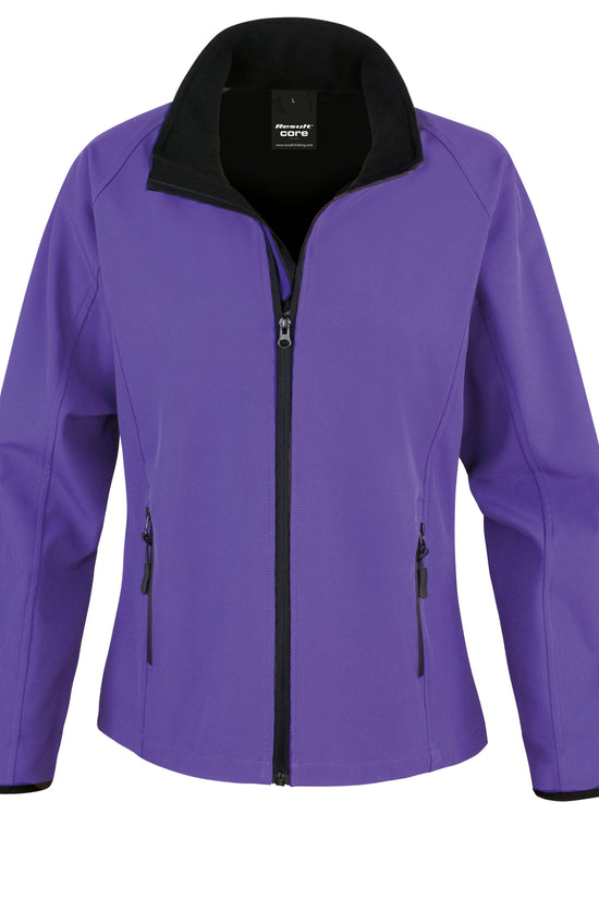 Result Core Ladies Printable Softshell