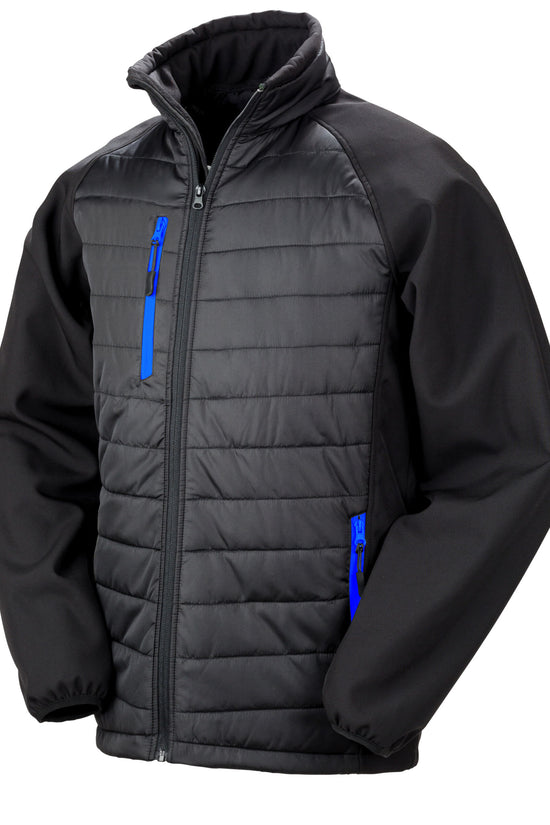 Result Black Compass Softshell Jacket