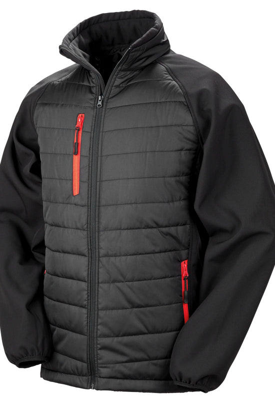 Result Black Compass Softshell Jacket