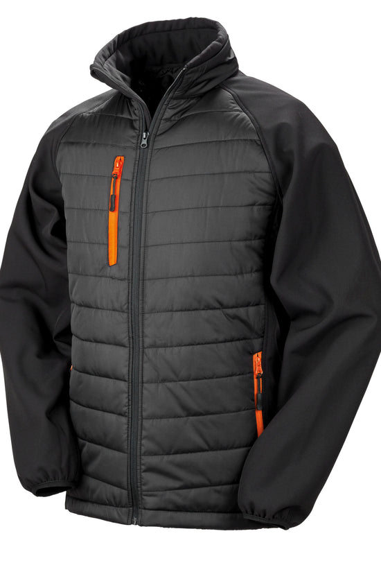 Result Black Compass Softshell Jacket