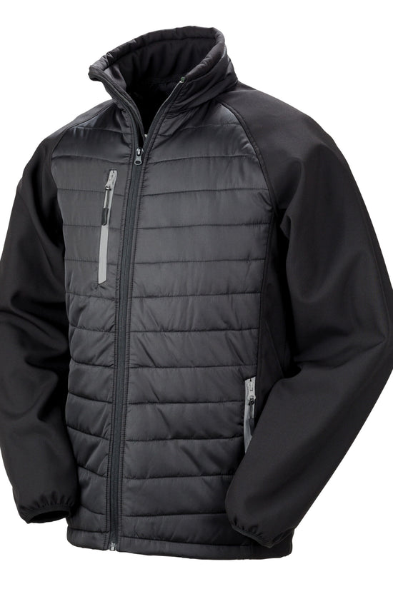 Result Black Compass Softshell Jacket