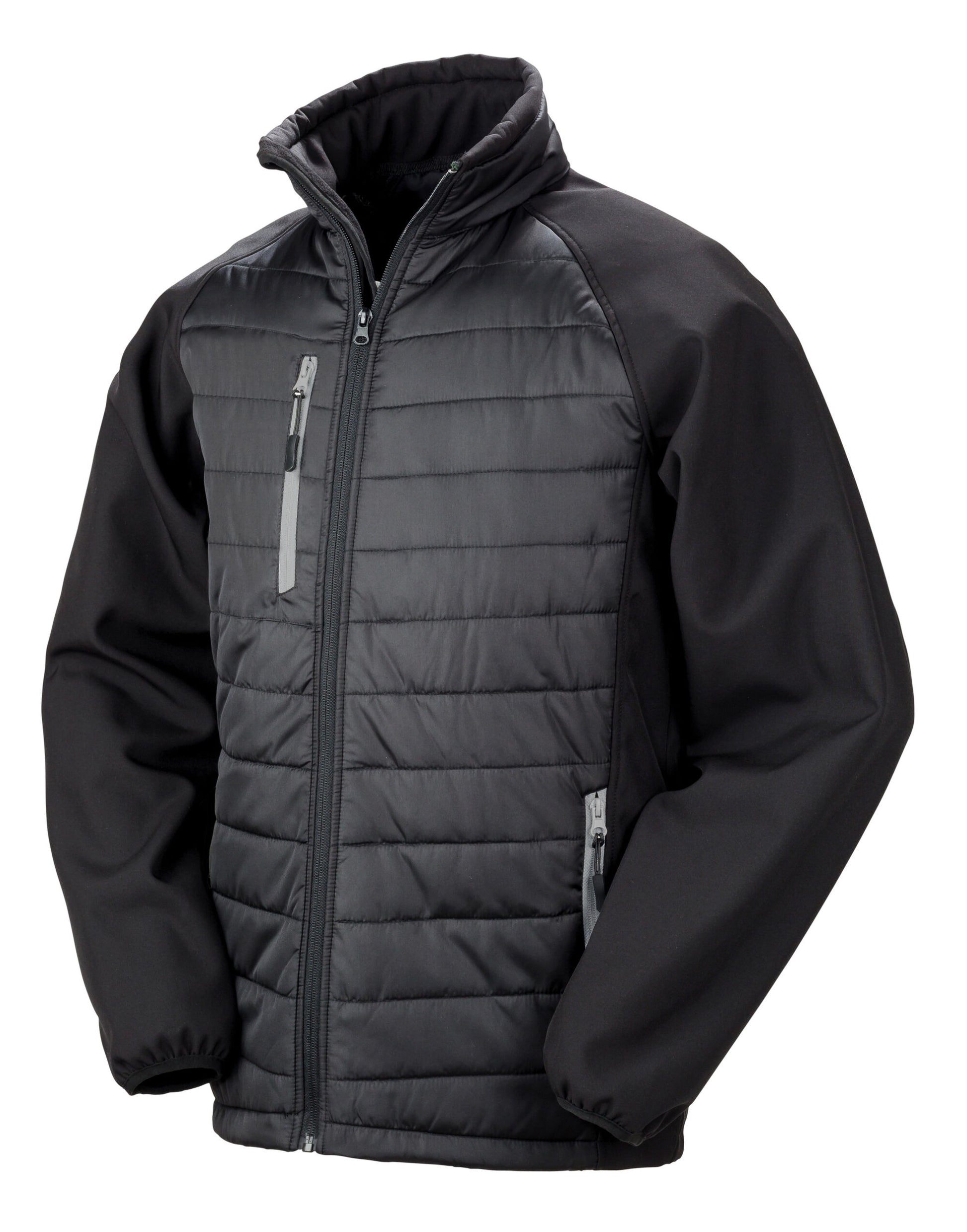 Result Black Compass Softshell Jacket