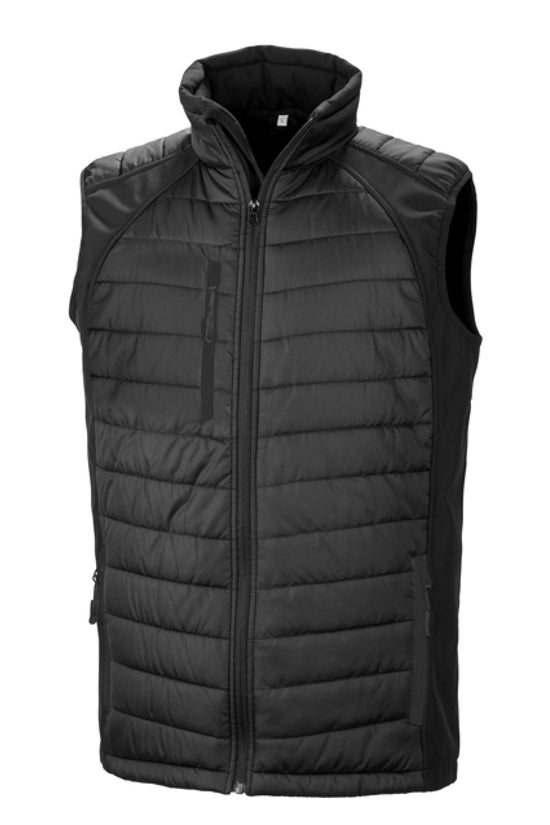 Result Black Compass Softshell Gilet