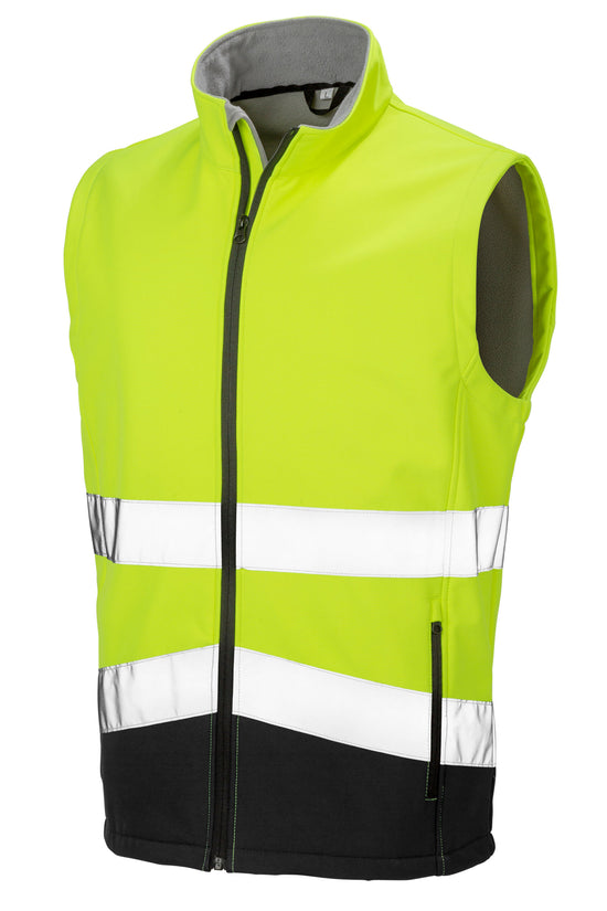 Result Safeguard Safety Softshell Gilet