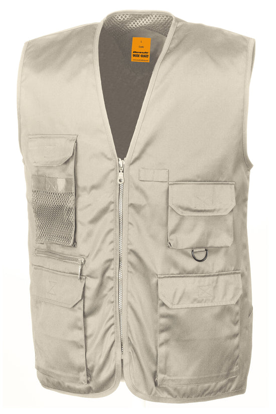 Result Workguard Safari Waistcoat