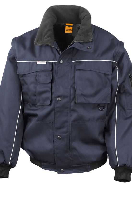 Result Workguard Zip Sleeve Pilot Jacket
