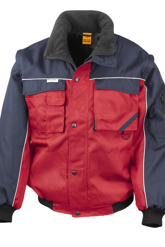 Result Workguard Zip Sleeve Pilot Jacket