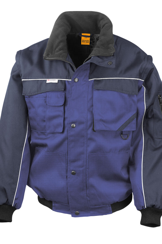 Result Workguard Zip Sleeve Pilot Jacket
