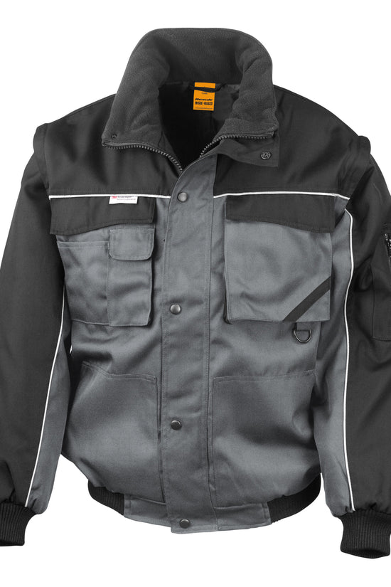 Result Workguard Zip Sleeve Pilot Jacket