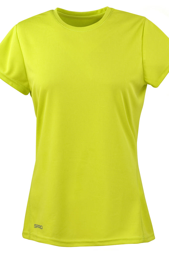 Spiro Ladies Quick Dry S/Sleeve T-Shirt
