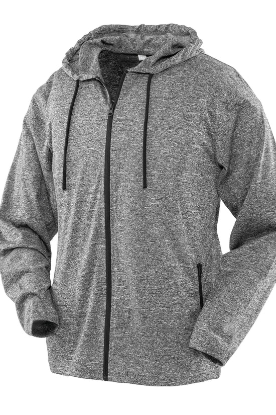 Spiro Fitness Womens Hooded Tee-Jacket