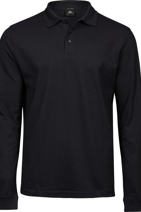 Tee Jays Mens Luxury L/S Stretch Polo