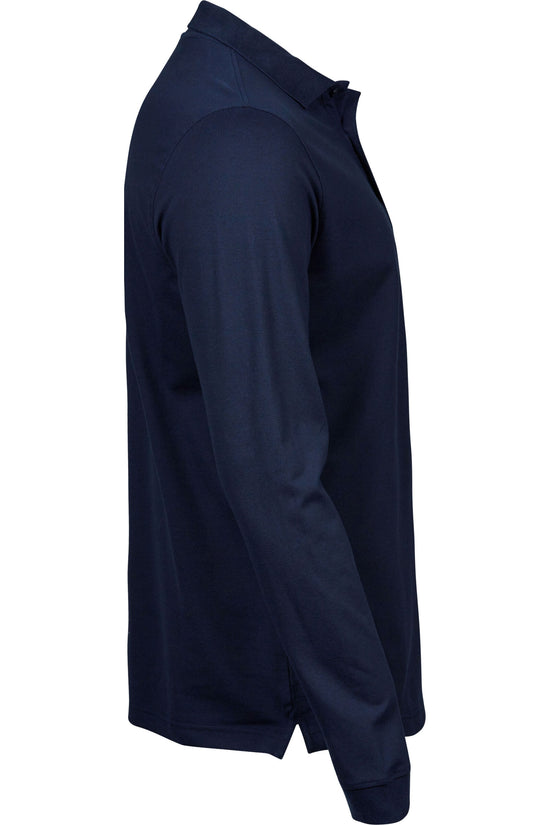 Tee Jays Mens Luxury L/S Stretch Polo