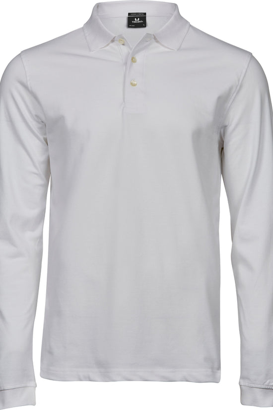 Tee Jays Mens Luxury L/S Stretch Polo