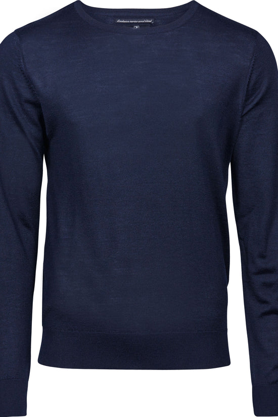 Tee Jays Mens Crew Neck Knitted Sweater