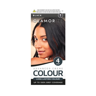 Premium Womens Black Hair Dye No1 Creme Colour