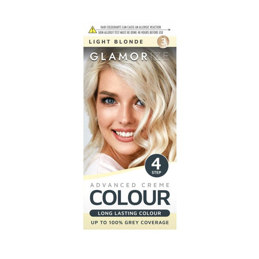Premium Womens Light Blonde Hair Dye No3 Advanced Creme Formula