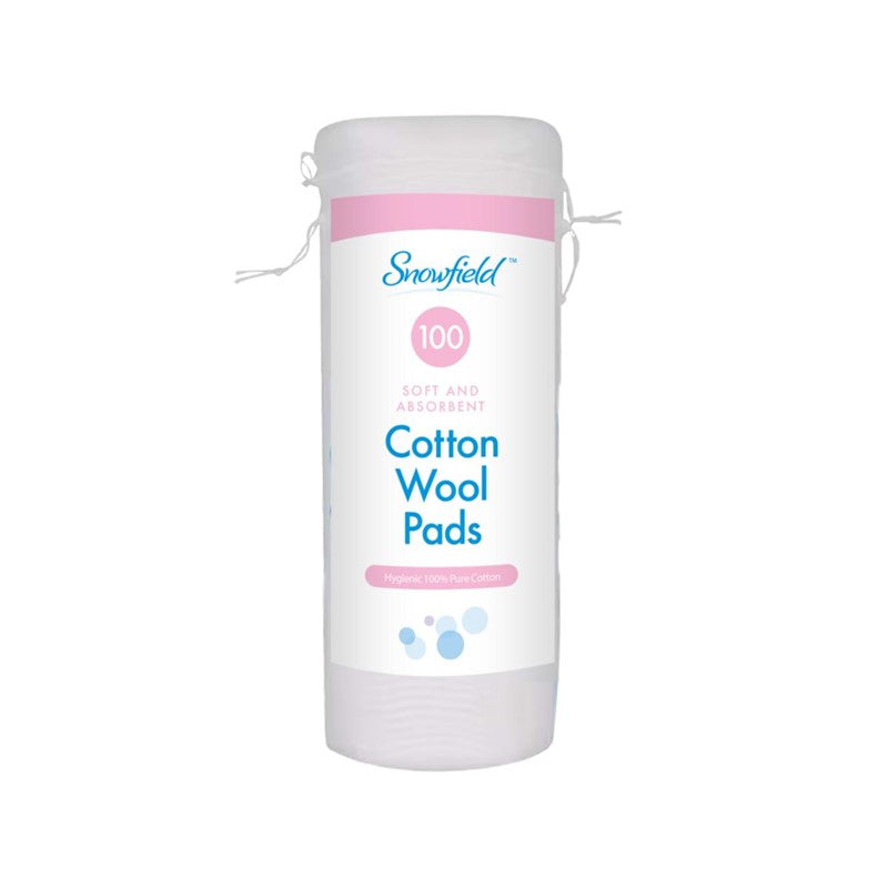 100Pack Cotton Wool Pads for Makeup Removal