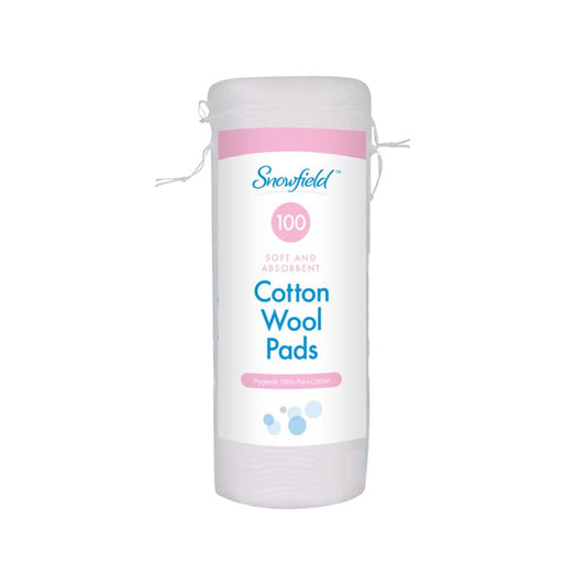 100Pack Cotton Wool Pads for Makeup Removal