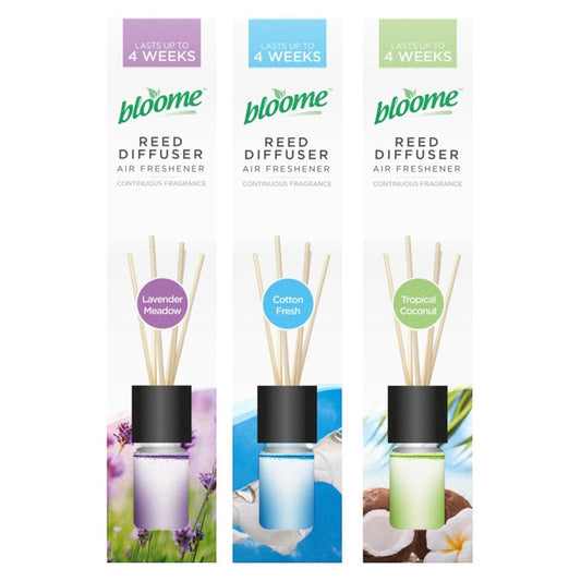Assorted Fragrance Bathroom Toilet Reed Diffusers 30ml