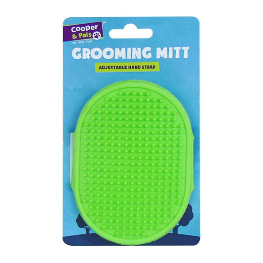 Adjustable Pet Grooming Brushing Mitt with Hand Strap 175 x 105 x 2cm